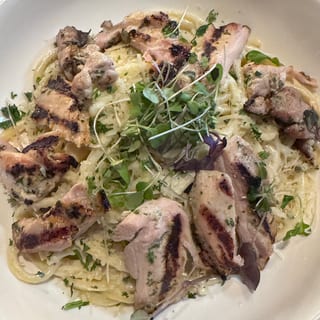 Chicken Cacio e Pepe