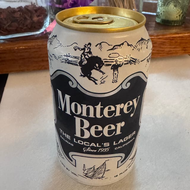 CAN MONTEREY BEER.