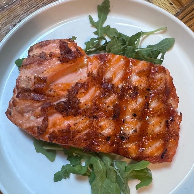 Seared Salmon.