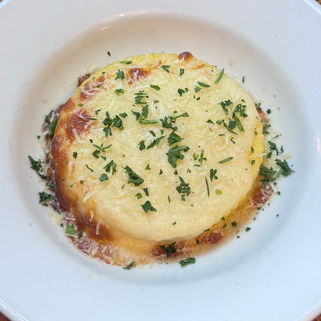 Mozzarella Polenta Bowl.