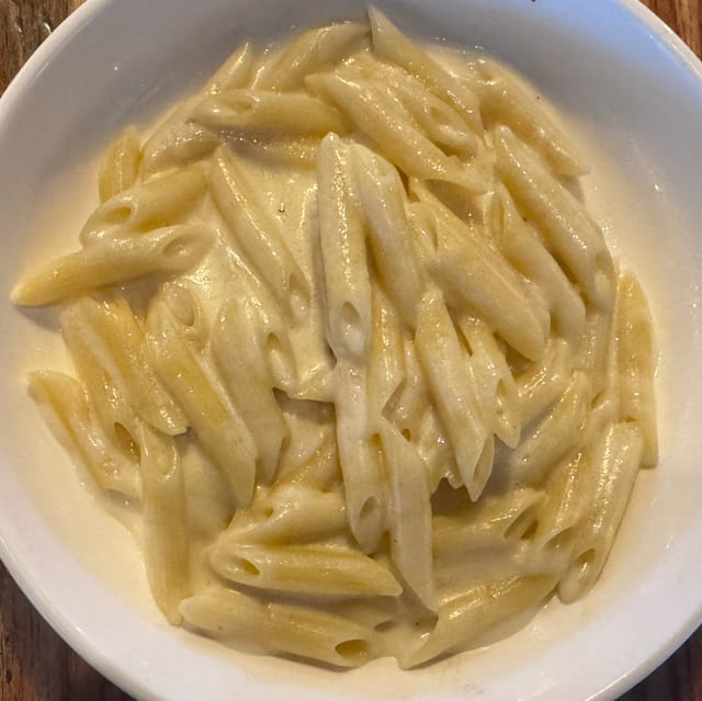 Kid's Three Cheese Penne.