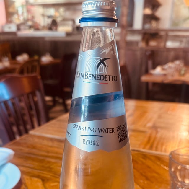 Italian Sparkling Water.