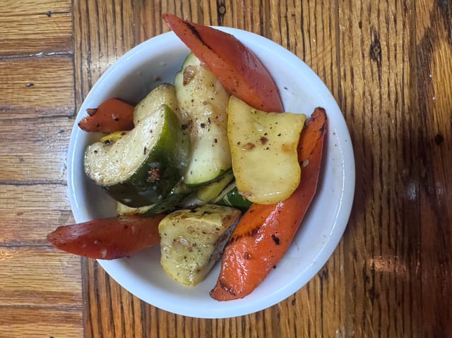 Seasonal Vegetables.