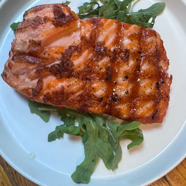 Seared Salmon.