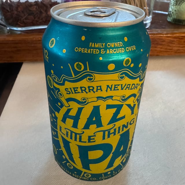 CAN HAZY IPA.