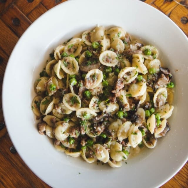 Orecchiette Boscaiola.