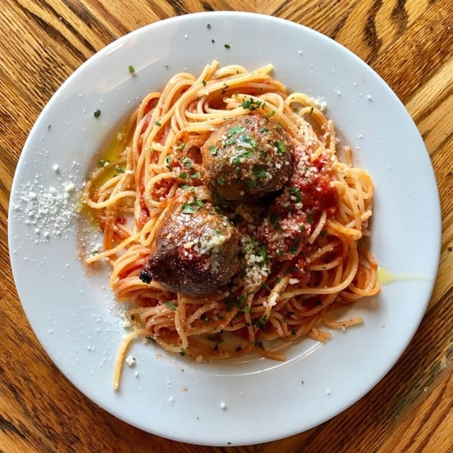 Spaghetti with Meatballs.