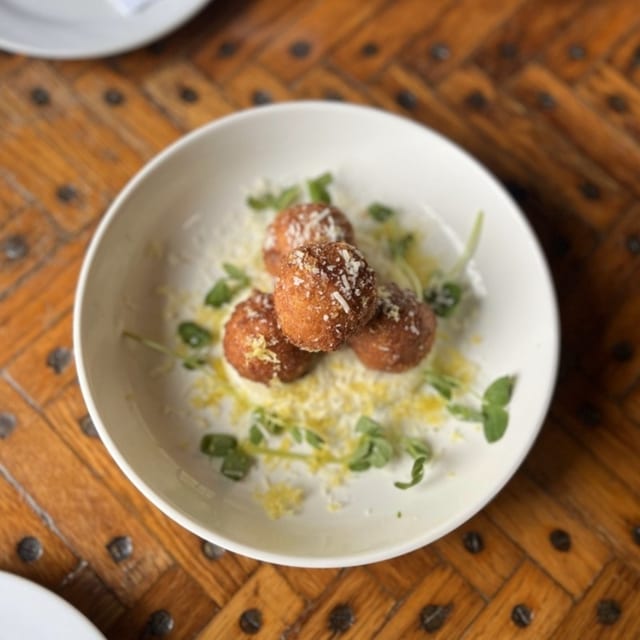 Crab Arancini.