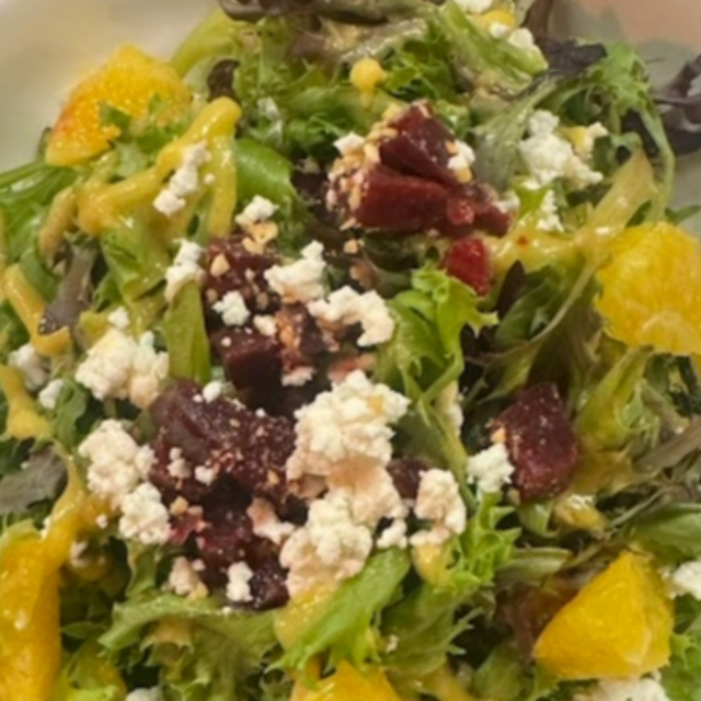Beet and Orange Salad.