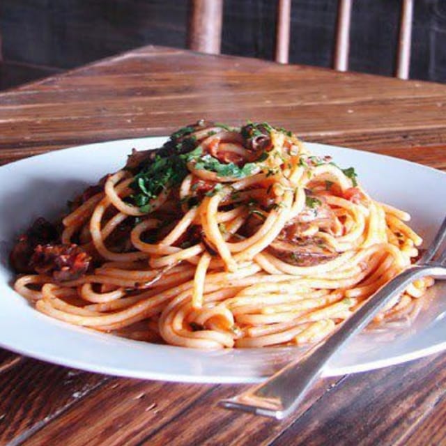 Spaghetti Pomodoro.