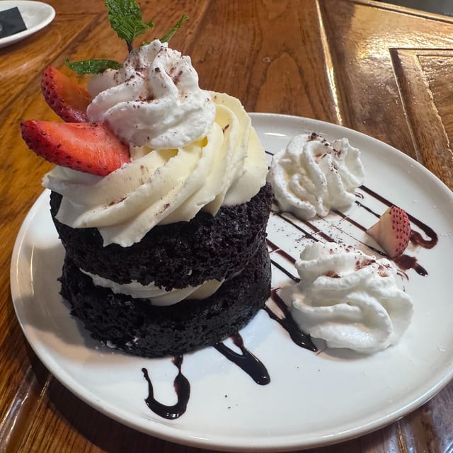 Chocolate Mascarpone Cake.