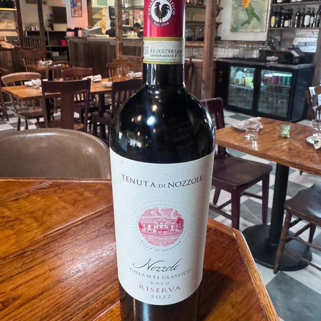 Red Chianti Nozzole BTL.