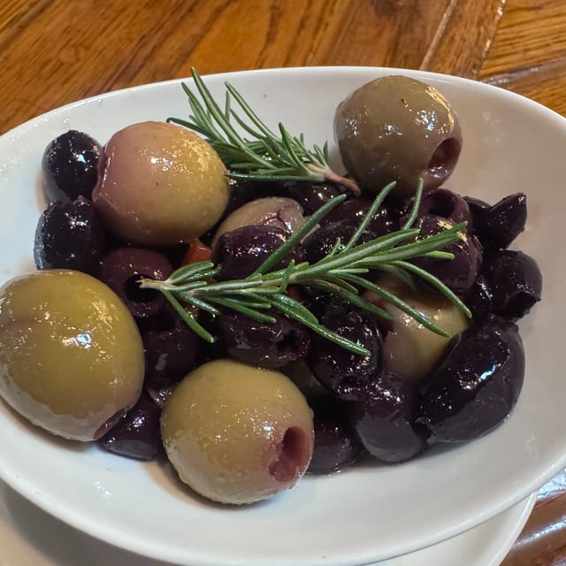 Marinated Olives.