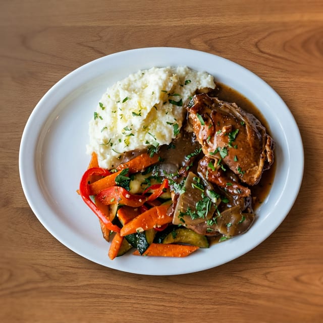 Chicken Marsala.