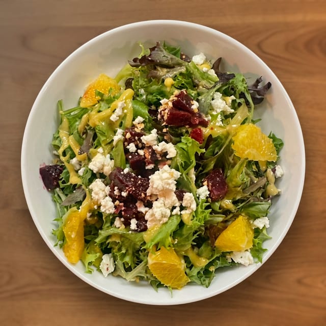 Beet and Orange Salad.