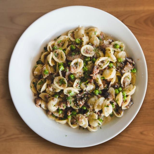 Orecchiette Boscaiola.